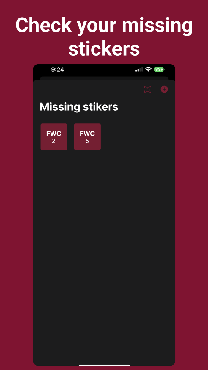 Collecty - Stickers collection