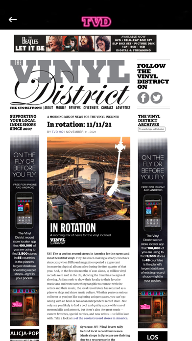 The Vinyl District Screenshot