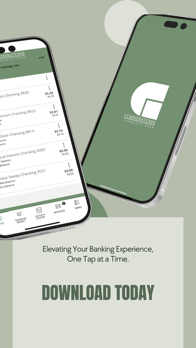 Cornerstone Community Bank Screenshot