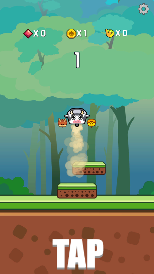 #2. Cuenimal Jump - Jumping Game (iOS) 게시자: Tae-gyu Kim