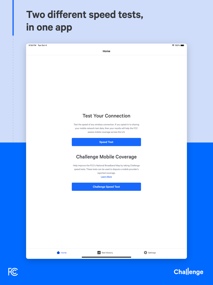 Original-FCC Speed Test