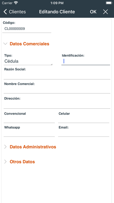 Perseo Transportista Screenshot
