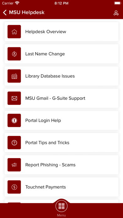 myMSUTexas Screenshot