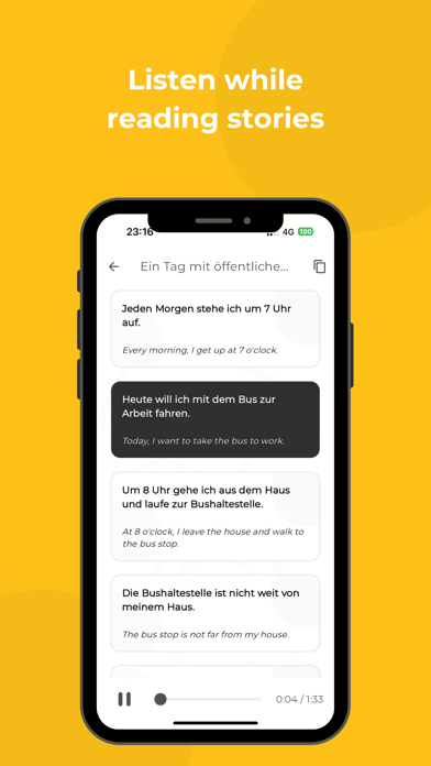 Learn German: Read and Listen Screenshot