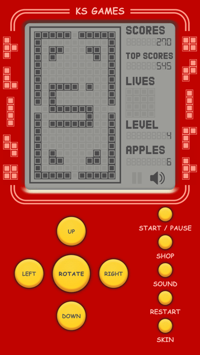 Retro Brick Game Pro Screenshot
