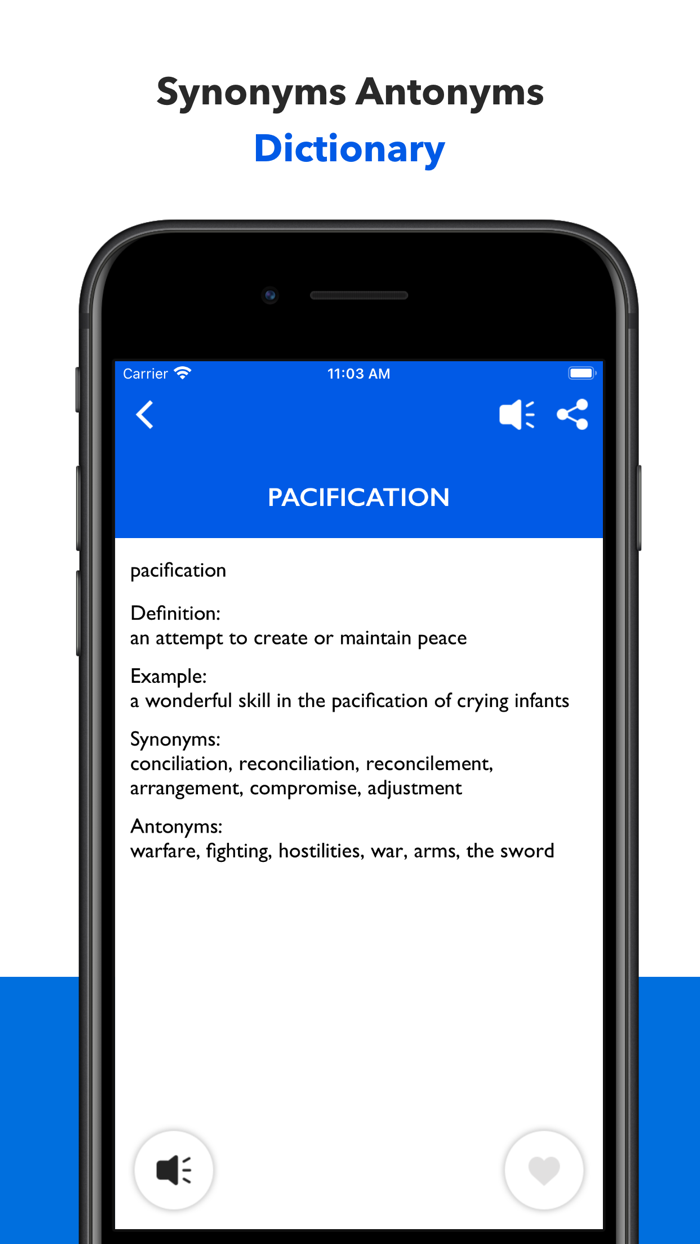 Synonyms and Antonyms Dictionary