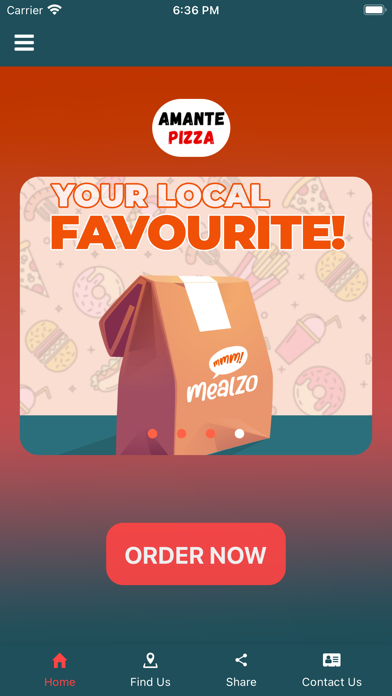 Amante Pizza Screenshot