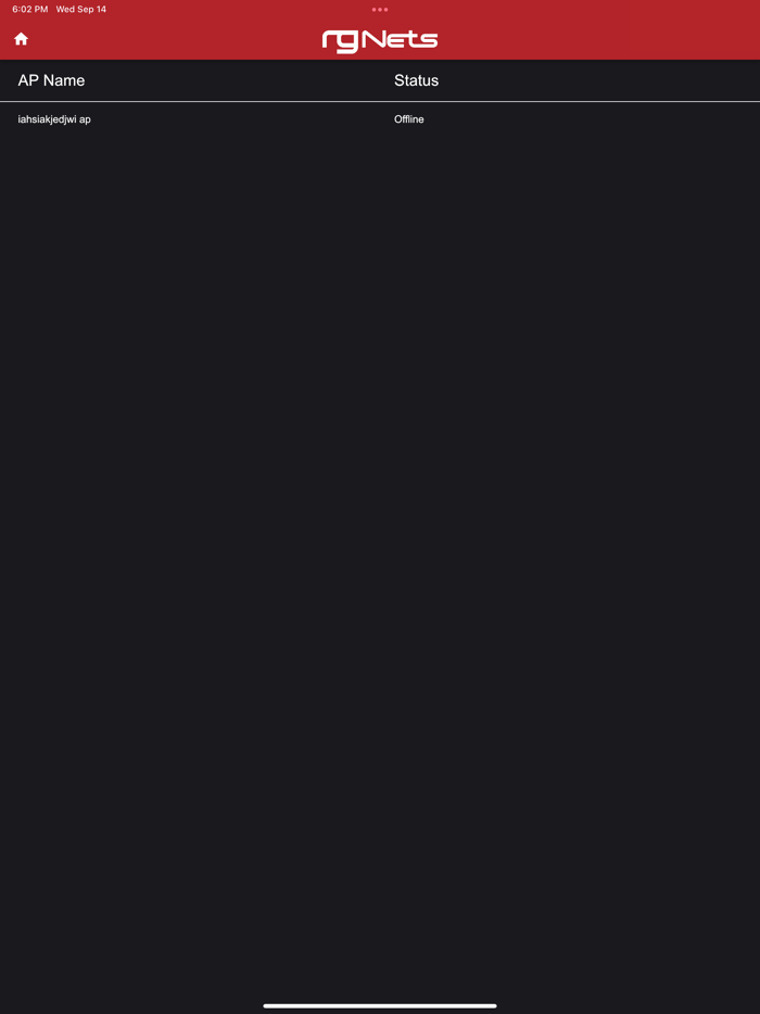 rXg Access Point Monitor