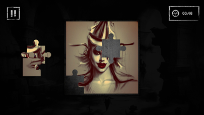 horror art mini jigsaw Screenshot