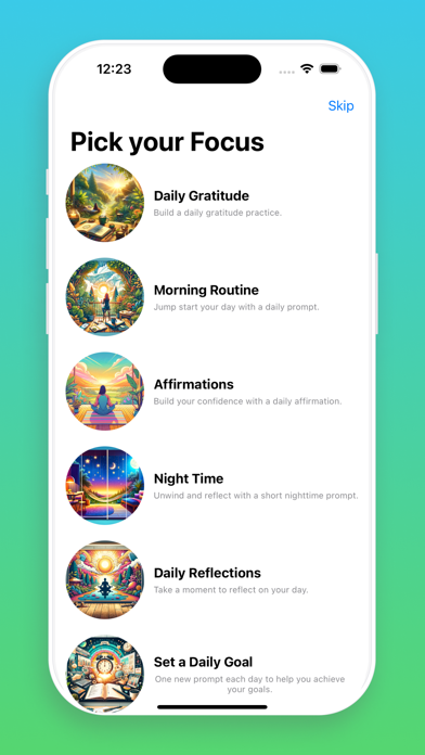 1 Minute Journal: Daily Videos Screenshot