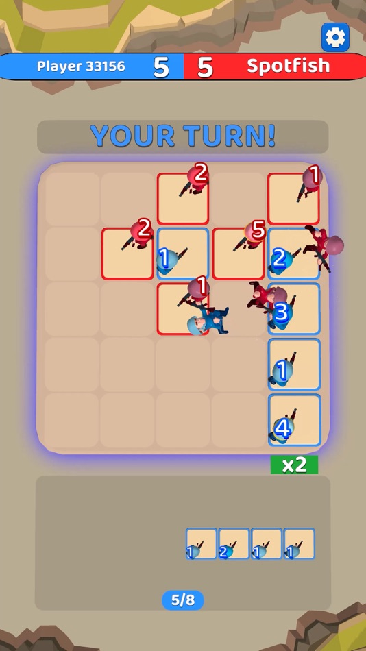 #7. Grid Army (iOS) By: Berat Oguz