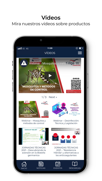 Killgerm Soporte Screenshot