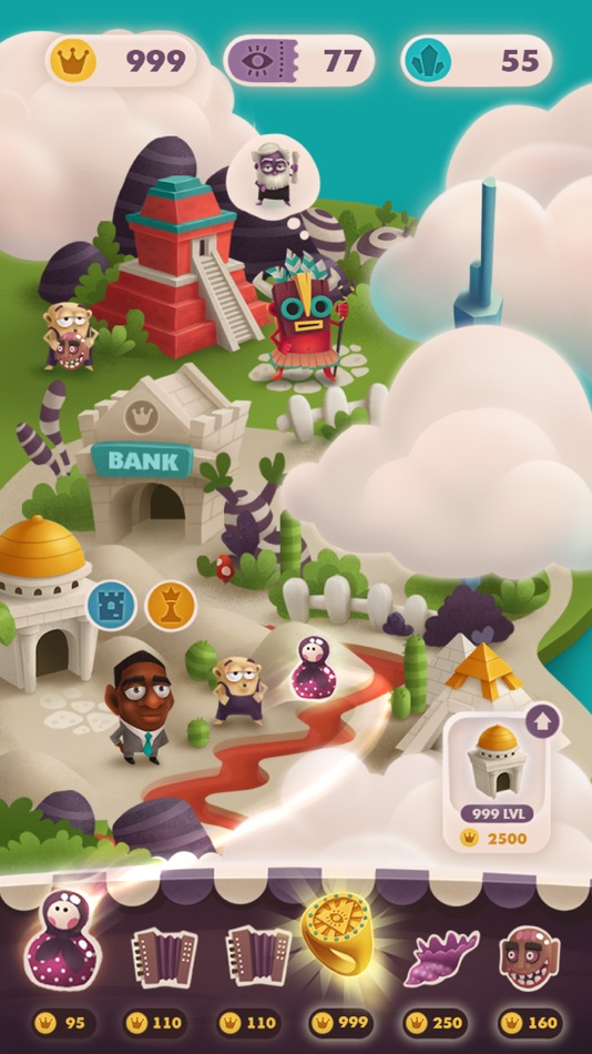 #5. Monarchy: Idle Kingdom & Merge (iOS) Podle: Aliaksandr Prakarym
