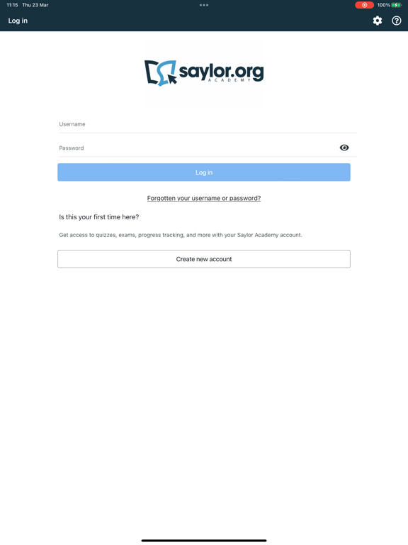 Saylor Academy iPad screenshot 2 - Education app