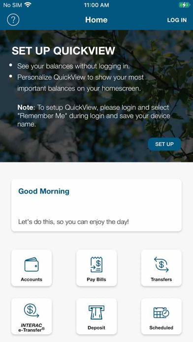 Northern Birch Credit Union Screenshot