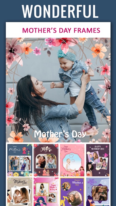 Mother's Day Photo Frames App Screenshot