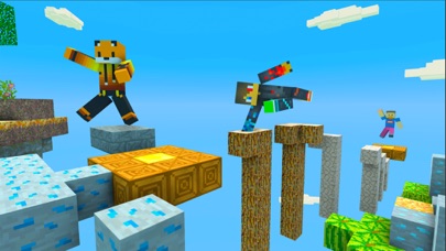 Craft Parkour : 3D Blocky Race screenshot 1