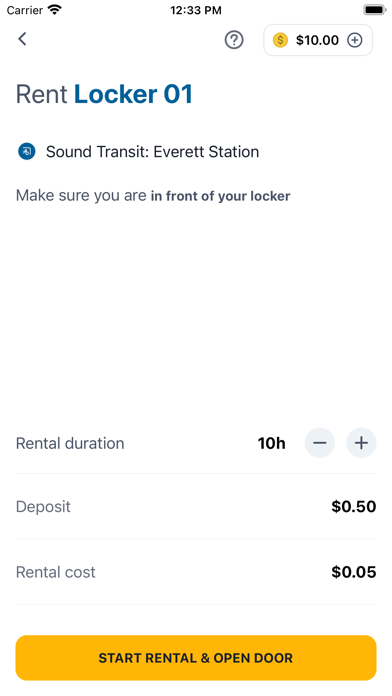 BikeLink Bike Parking Screenshot