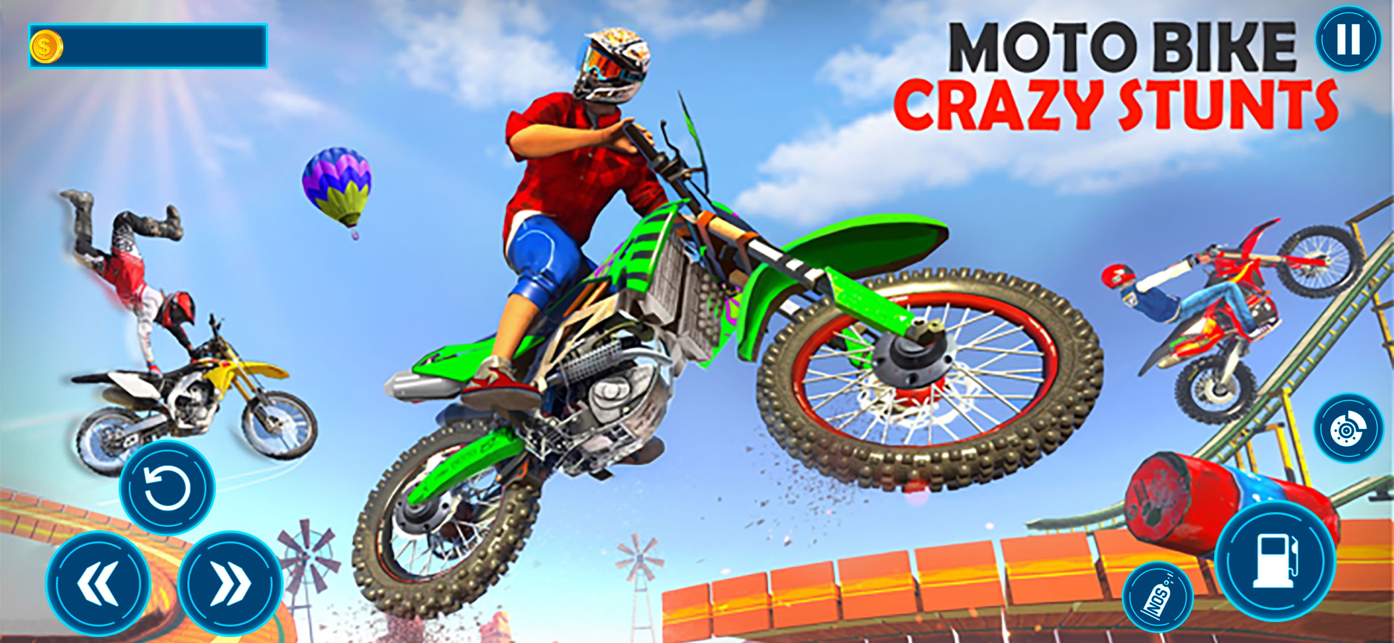 Moto Bike Stunt Racing Games