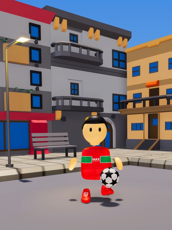 Freestyle Kickerinho Juggle iPad screenshot 6 - Sports app