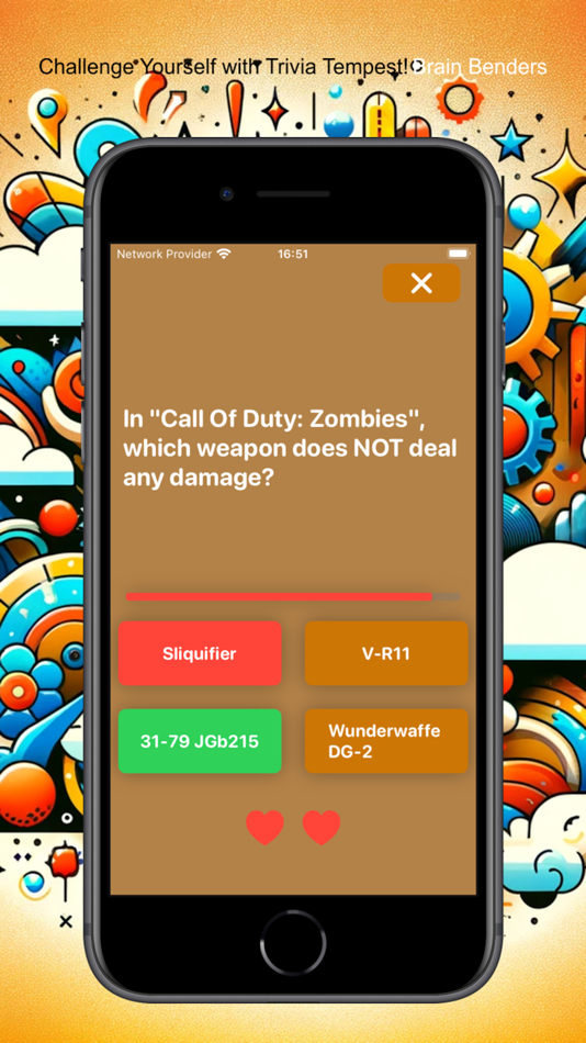 #1. Trivial Game (iOS) 由: Bartomiej Laczyk