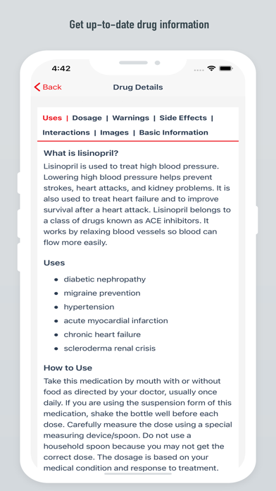Drug Identifier & Drug Search Screenshot