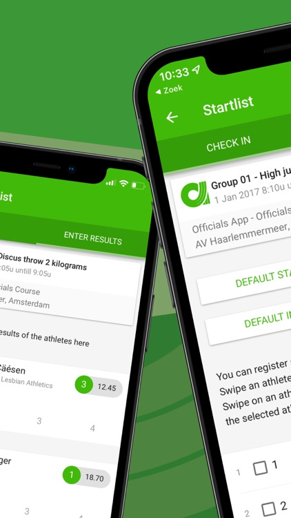 Athletics.app Officials