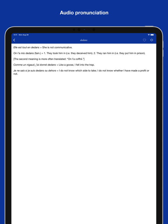 Screenshot #6 pour French Idioms and Proverbs