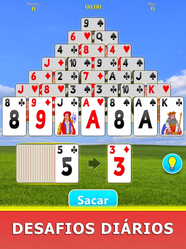 Paciência Pirâmide Deluxe 2 versão móvel andróide iOS apk baixar  gratuitamente-TapTap