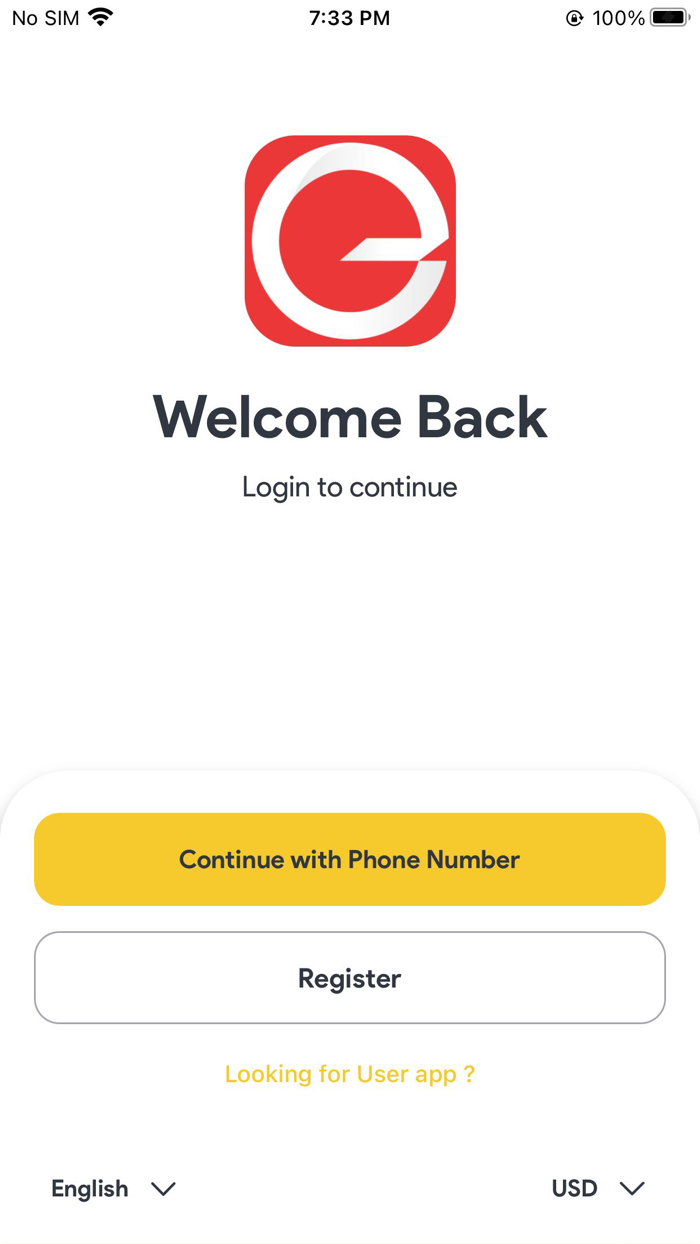 Eons Driver - Pour chauffeurs