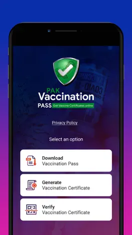Game screenshot PAK Covid-19 Vaccination Pass apk