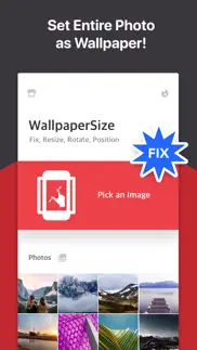 How to cancel & delete wallpapersize : resize & fit 4