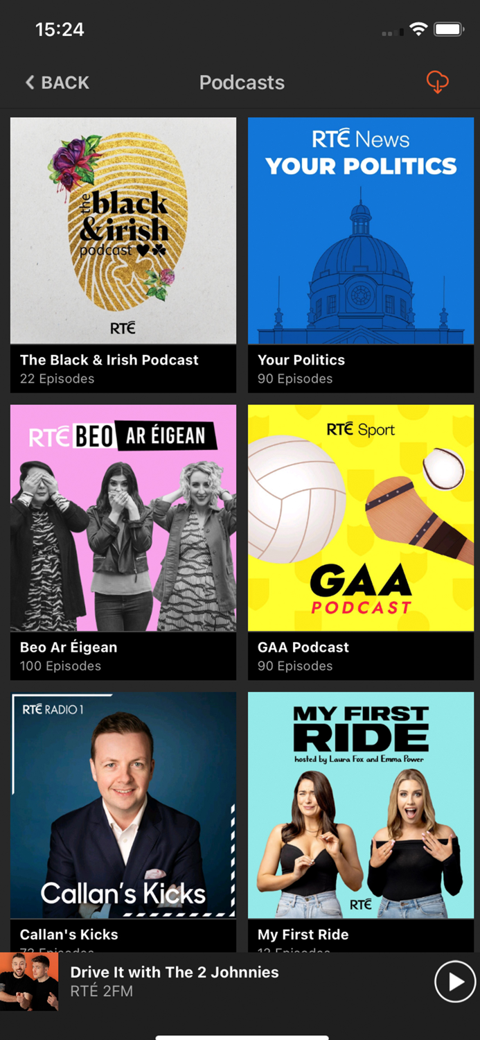 RTÉ Radio Player