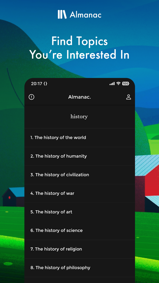 #1. Almanac - Learn About Anything (iOS) Podle: Renasnce Studios Ltd
