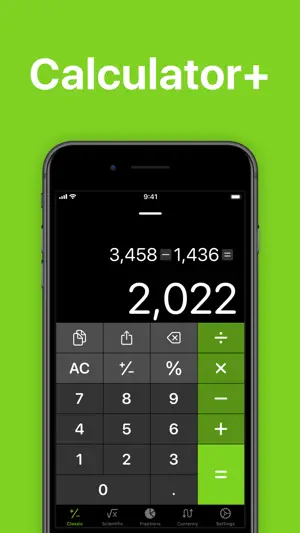 Calculator + screenshot 1