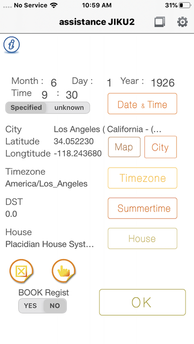 assistance JIKU 2 - horoscope Screenshot