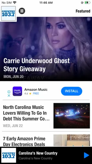 Country 103.7 screenshot 2