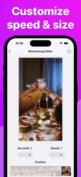 Game screenshot Boomerang Loop Video Maker apk