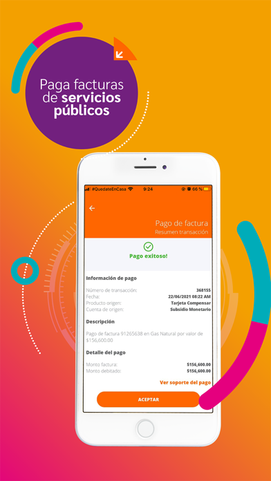 Billetera Móvil Compensar Screenshot