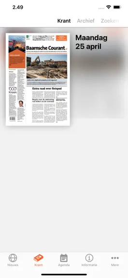 Game screenshot Baarnsche Courant hack