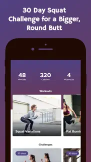 the 30 day squat challenge iphone screenshot 2