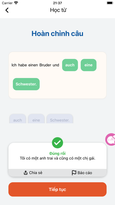 Học Tiếng Đức PNE Screenshot
