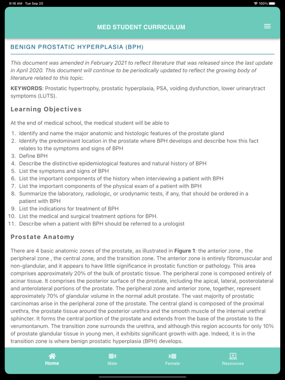 Screenshot #5 pour AUA Medical Student Curriculum