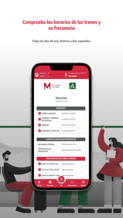 Metropolitano de Granada AR Screenshot