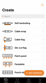 Brother Pro Label Tool screenshot