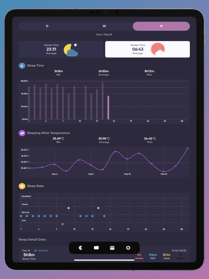 zZZ - Sleep Tracker