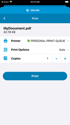 HP Advance for Intune screenshot 2