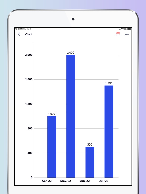 Savings Goal: Piggy Bank iPad screenshot 6 - Finance app
