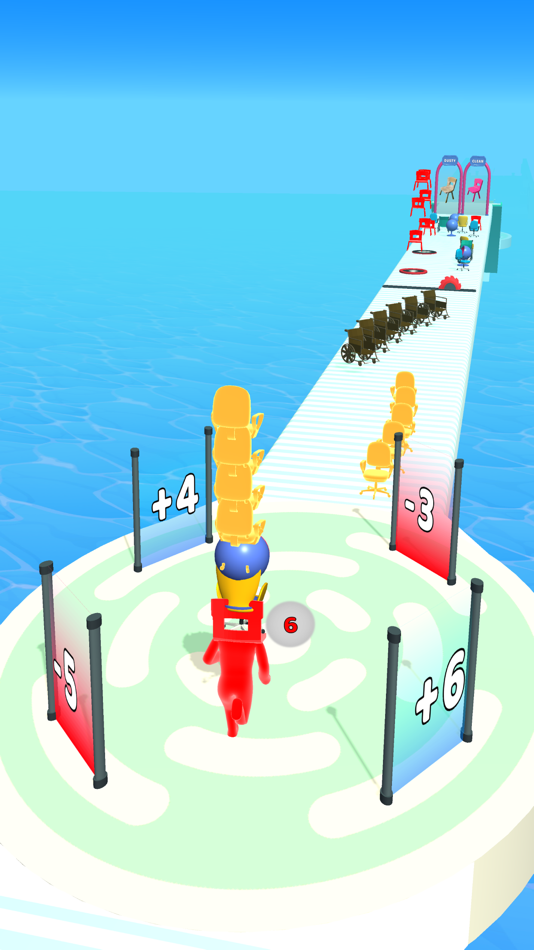 #2. Chair Man Run! (iOS) Podle: Brownberry Technologies