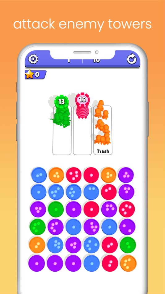 #2. Collect and Attack (iOS) Podle: Rocketship Studios LLP